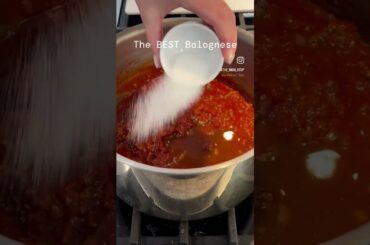 The Best Bolognese! #shorts #pasta #bolognese #yummy #comfortfood #love #easyrecipe #italiancooking