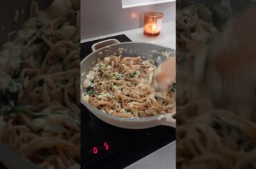 healthy dinner with Prozis protein pasta #easydinner #healthyfood #lowcaloriefood #cooking