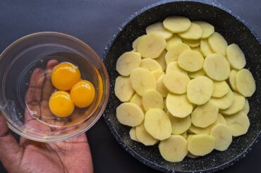 Just Add Eggs With Potatoes Its So Delicious/ Simple Breakfast Recipe/ Healthy Cheap & Tasty Snacks