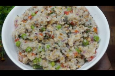 Oats Upma Recipe | Vegetable Oats Upma - Gluten Free | Healthy Breakfast Ideas | Weight Loss Recipe