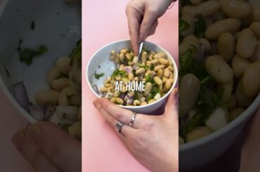 Bean Salad Recipe #fiber #guthealth #recipe #cooking