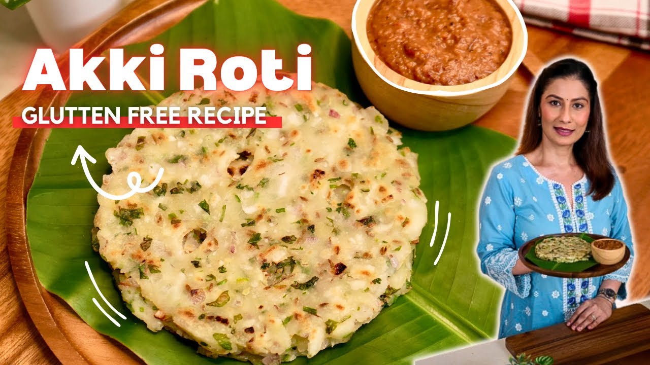 Healthy Akki Roti Recipe | Soft & Puffy Rice Roti – Gluten Free | Akki Ubbu Rotti | Chef Meghna Healthy Akki Roti Recipe | Soft & Puffy Rice Roti - Gluten Free | Akki Ubbu Rotti | Chef Meghna
