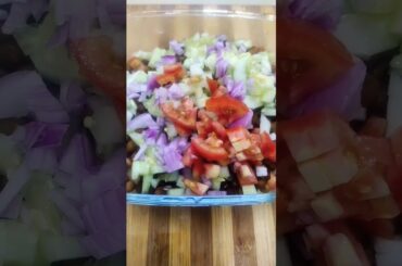 Healthy Salad Recipe l Dinner or Lunch Recipe l Chana Salad l #salad #chanasalad #lunchbox #dinner