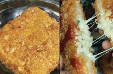 Crispy and kurkure cheese sandwich recipe in hindi  Bread sandwich ramzaan special recipe