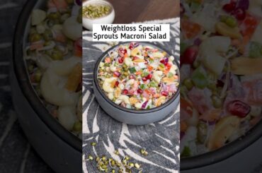 Ever tried this Weightloss Salad? #weightloss #healthylunch #lunchideas #macroni #shorts