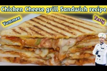 chicken grilled sandwich//How to make Chicken Tikka Club Sandwich//Kids Recipes