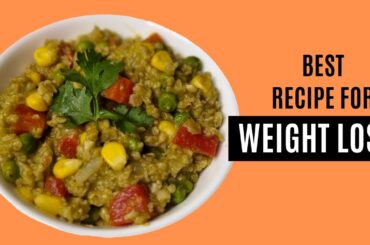 Healthy WEIGHT LOSS Recipe | PALAK OATS Recipe