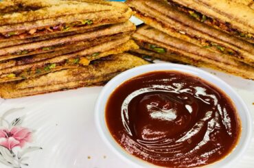 Delicious Veg Sandwich No Mayonnaise & Cheese | Healthy Tiffin Box For School , Veg Club Sandwich |