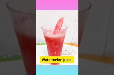 Watermelon Juice Recipe | Watermelon Smoothie #watermelon