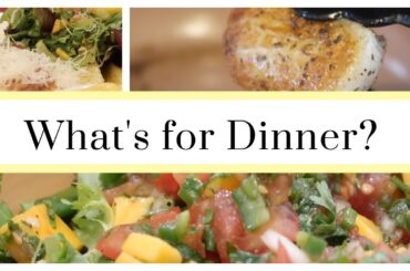 WHATS FOR DINNER || COOK WITH ME || HEALTHY DINNER IDEAS