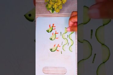 #cucumbercarving #art #cuttingfruit #vegetableart #saladcarving #easylifehack #cookwithsidra #diy