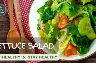 Salad recipe | weight loss salad | Lettuce salad recipe | The Ultimate Healthy Salad |