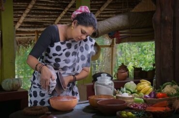 My healthy breakfast recipe | Very Soft Rice flour Breakfast Recipe with  Coconut milk & Banana.