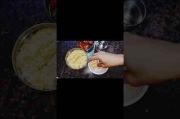 Today Lunch Box #recipe Sambar saadham, prawn 65 #Healthy food