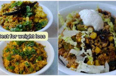 3 Different Cuisines Instant Oats recipes/ healthy breakfast recipes