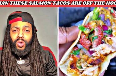 The Best Salmon Tacos Recipe Ever! | Easy & Healthy Dinner Ideas