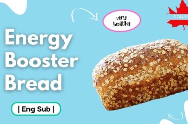 Healthy Oatmeal Bread Recipe with | English Subs |