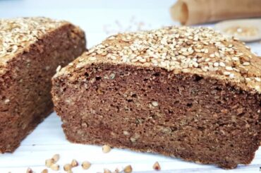 The Best Gluten-free Buckwheat Flour Bread | Vegan Zucchini Bread Recipe | ASMR