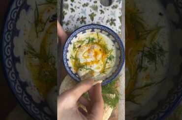 Turkish eggs in 10 min #breakfast #egg #healthy #trending #fitness #cooking #food  #recipe