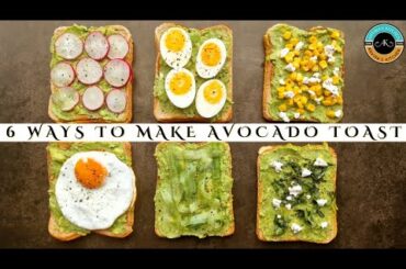 Avocado Toasts Recipes | Avocado Spread for Toasts | Avocado Sandwich Recipes | Healthy Breakfast