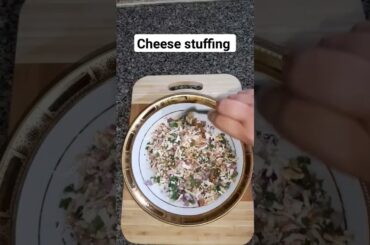 Cheese Stuffing #shorts #cooking #healthy #indianfood #vegetarian #food #goodforhealth