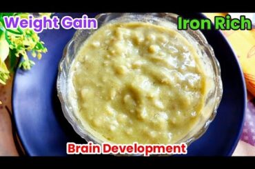 Easy & Quick Healthy Breakfast Recipe For 6+ months to 3 years | Oats Baby Food