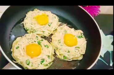 New Style Potato Snacks! Its So Delicious! Just Add Egg With Potatoes! Healthy Breakfast Recipe