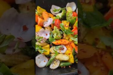 Low Calorie & Healthy Salad Recipes | Easy Vegetable Salad Recipe #shorts