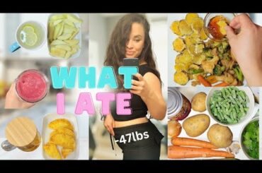 Everything I ate today on a low calorie density diet (down almost 50lbs!) / starch solution recipes