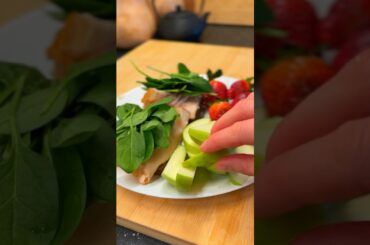 Simple Healthy Breakfast Sandwich  #diethacks #shorts