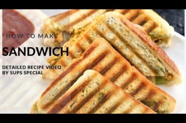 Sandwich For breakfast and lunchbox #sandwich recipe