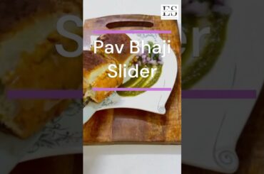 Pav Bhaji Sliders | Pav Bhaji Recipe | India's Pav Bhaji  #ytshorts #pavbhaji #yummy