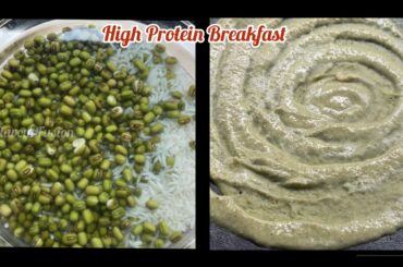 Sprouted Pulses Dosa/High Protein Breakfast Recipe /Weight Loss