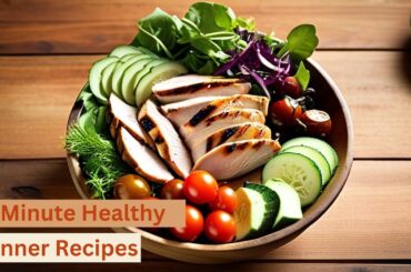 5 Minute Healthy Dinner Recipes From Fit to Fab!