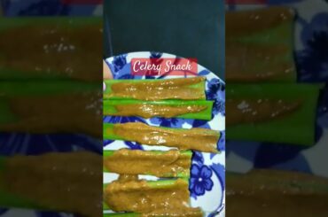 Celery Snack #shorts #snack #celery #healthy #yummy #recipe