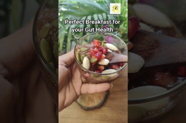 Perfect breakfast for gut health | breakfast for weight loss | Ragi recipe | #shorts