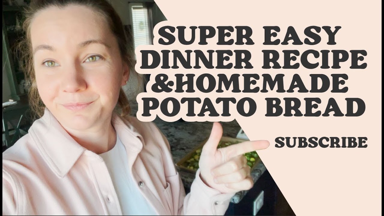 EASY dinner recipe – Simple and Healthy Recipe – Potato Bread – Homemade Bread – Beginner Recipe EASY dinner recipe - Simple and Healthy Recipe - Potato Bread - Homemade Bread - Beginner Recipe