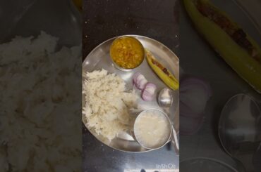 Ghar ka simple khana | #viral #shorts #healthy #lunch #youtubeshorts #trending #recipe #viralvideo