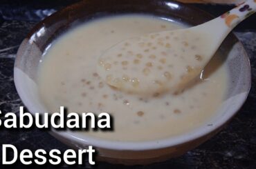 Sabudane Ki Kheer | Creamy Tapioca Pearl | Easy Healthy  Sabudana Dessert | Kheer Recipe|Sagoo Khiri