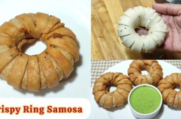 Ring Samosa Recipe | How to make Samosa Recipe | New Recipe 2024 | Ramzan Special Recipe Aloo Samosa
