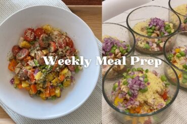 Mix Vegetable Salad/Healthy Salad Recipe | Meal Prep Week 3