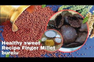 Finger Millet recipe | Ragi burelu recipe | healthy snack recipe| instant sweet@LVLavanyavlogs