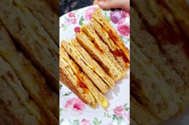Quick n Healthy lunch box Egg sandwich recipe|#viral