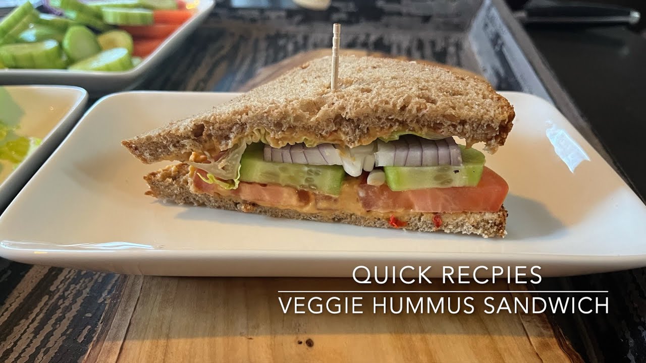 Ultimate Veggie Hummus Sandwich Recipe | Healthy & Delicious!Quick Recipe #lunchbox Ultimate Veggie Hummus Sandwich Recipe | Healthy & Delicious!Quick Recipe #lunchbox