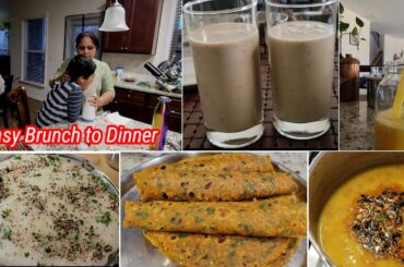 Noon to evening routine| Healthy cooking brunch to Dinner Gujju recipes| Instant sandwich Dhokla
