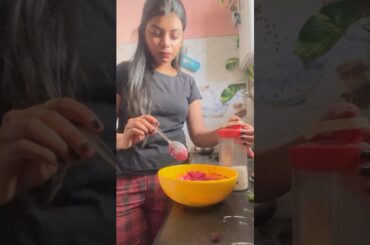 Trying healthy Beetroot salad #telugu #minivlog #food #foodblogger #foodlover #shortvideo #vlogs