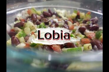 lobia salad / Healthy salad recipe / red lobia salad recipe