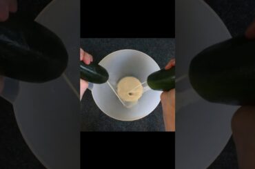 Zucchini Milking #recipe #zucchini #milk