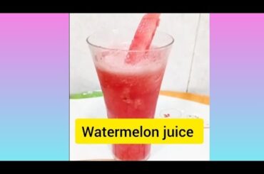 Watermelon Juice Recipe | Watermelon Smoothie #watermelon