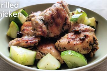 How to Make Grilled Chicken Recipe - Grilled Chicken Thighs - Easy Grilled Chicken - Chicken Tender